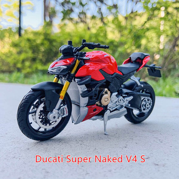 1:18 Ducati Monster 696 moottoripyörä malli lelu simulointi metalliseos veturi koriste kokoelma lahja malli auto