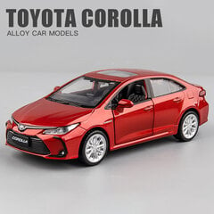 Chengzhen 1:33 Corolla Hybridimetalliseos auto Die Cast Lelu Automalli Ääni ja kevyt Lasten Lelu Keräilykohteet Syntymäpäivälahja hinta ja tiedot | Pienoismallit | hobbyhall.fi