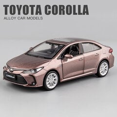 Chengzhen 1:33 Corolla Hybridimetalliseos auto Die Cast Lelu Automalli Ääni ja kevyt Lasten Lelu Keräilykohteet Syntymäpäivälahja hinta ja tiedot | Pienoismallit | hobbyhall.fi