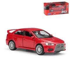 1/36 Mitsubishi Lancer Evolution EVO X -leluautomalli lapsille Diecast Race Vehicle Miniature Pull Back Collection lahja hinta ja tiedot | Pienoismallit | hobbyhall.fi