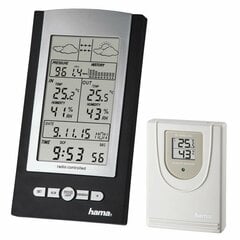 Hama EWS-800 sääasema hinta ja tiedot | Sääasemat, lämpö- ja kosteusmittarit | hobbyhall.fi
