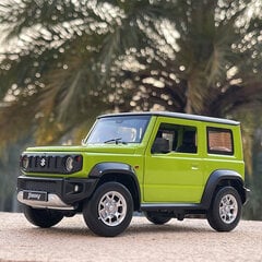 1:18 SUZUKI Jimny SUV metalliseos Automalli Diecasts & Leluajoneuvot Pyörän ohjaus Ääni ja kevyt autolelu mallikokoelma lahja hinta ja tiedot | Pienoismallit | hobbyhall.fi