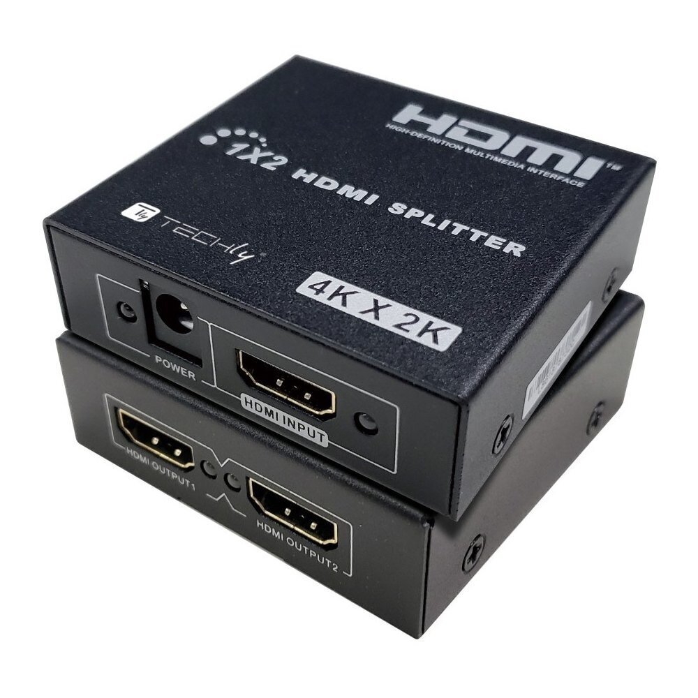 HDMI-jakaja Techly, 1x2HDMI 4K 30Hz hinta ja tiedot | Adapterit | hobbyhall.fi