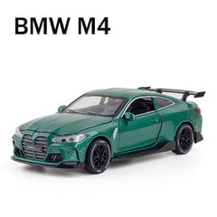 1:32 M4 IM G82 Supercar metalliseosautomalli, jossa vetoäänivalo, lasten lahjakokoelma Diecast-lelumalli hinta ja tiedot | Pienoismallit | hobbyhall.fi