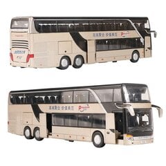 1/50 SETRA Luxury Turistibussi Leluauto Diecast Miniatyyri Malli Vedä takaisin Ääni & Valo Opetuskokoelma Lahja Pojille hinta ja tiedot | Pienoismallit | hobbyhall.fi