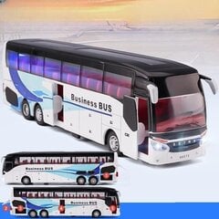 1/50 SETRA Luxury Turistibussi Leluauto Diecast Miniatyyri Malli Vedä takaisin Ääni & Valo Opetuskokoelma Lahja Pojille hinta ja tiedot | Pienoismallit | hobbyhall.fi