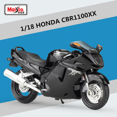 1:18 HONDA CBR 600RR Alloy Racing -moottoripyörämallin Diecast Metal -moottoripyörän mallikokoelma hinta ja tiedot | Pienoismallit | hobbyhall.fi