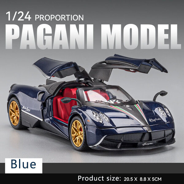 1:24 Pagani Kiinalainen Dragon Alloy Automalli Urheiluauto