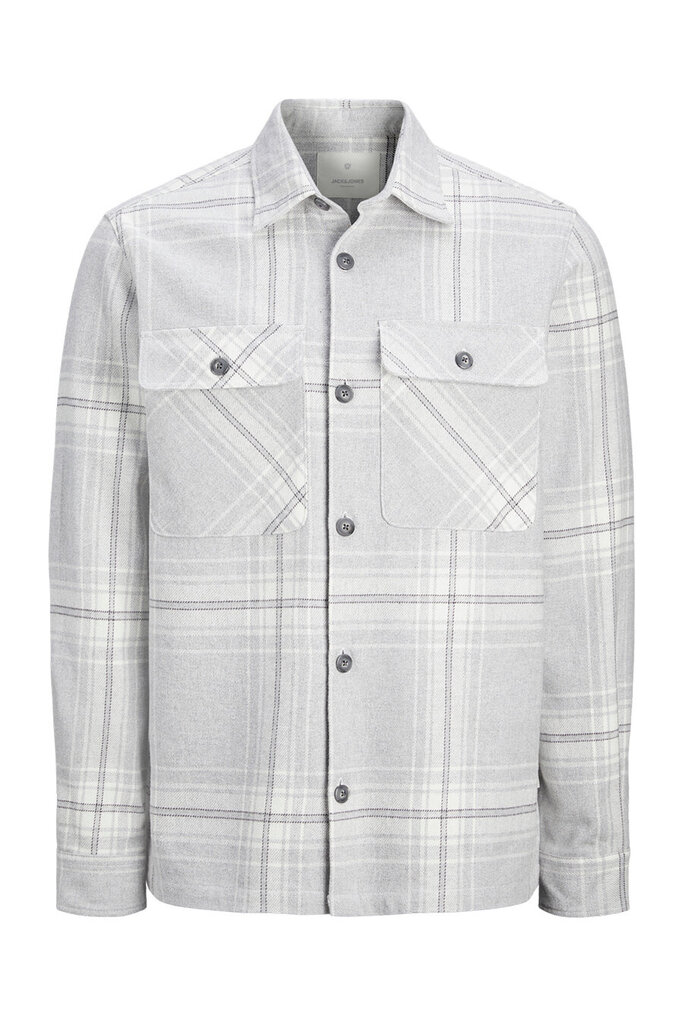 Paita Jack &amp; Jones 12263647GREYMELANGE-XXL hinta ja tiedot | Miesten kauluspaidat | hobbyhall.fi