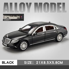 1:24 Mercedes E300l E-luokan metalliseos Malli Auto Diecast Metal Collection Ajoneuvolelu Malli Ääni & Valo Lasten Lelu Auto Lahjat hinta ja tiedot | Pienoismallit | hobbyhall.fi