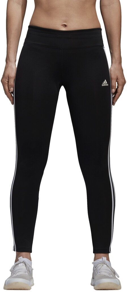 Adidas D2M RR 3S-tights, naisten, musta hinta ja tiedot | Naisten urheiluvaatteet | hobbyhall.fi