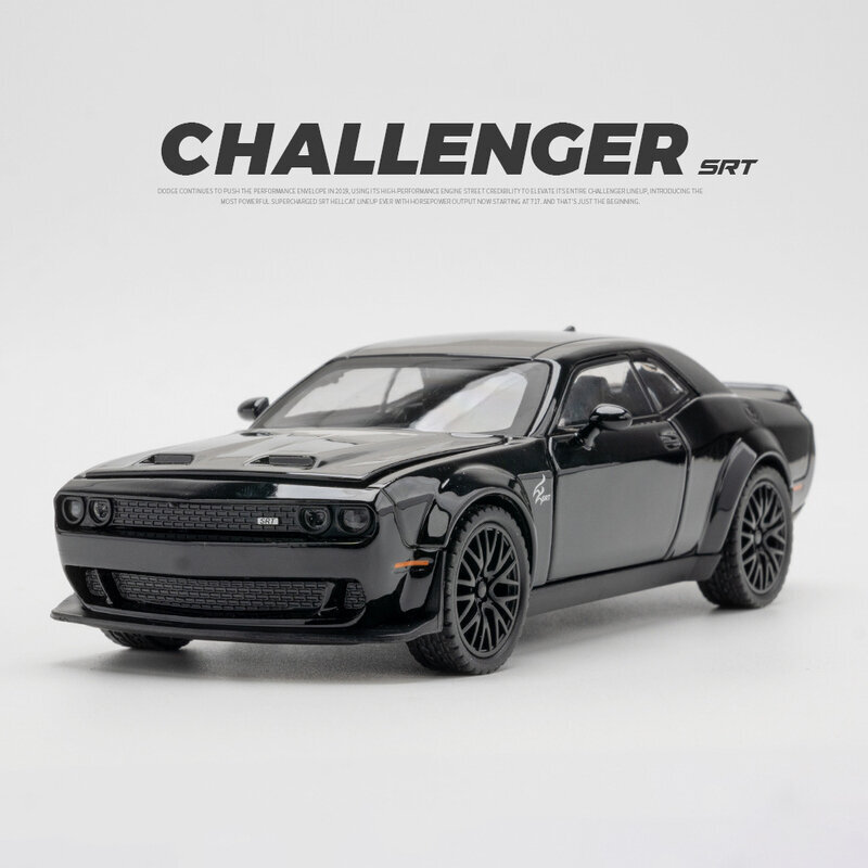 1:32 Challenger Hellcat Redeye Alloy Muscle Car Model Sound and Light Lasten Lelu Keräilykohteet Syntymäpäivälahja hinta ja tiedot | Pienoismallit | hobbyhall.fi