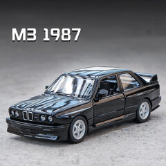 1:36 M3 E30 1987 911 Turbo Quattro M4 metallilelumetalliseoksesta valmistettujen autojen painevalot ja leluajoneuvot automalli lapsille hinta ja tiedot | Pienoismallit | hobbyhall.fi