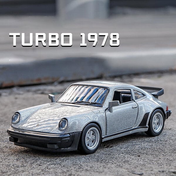 1:36 Quattro 1980 911 Turbo M3 metalliseoksesta leluauton painevalut Super Sport Vehicles -malli lasten syntymäpäivälahjoihin