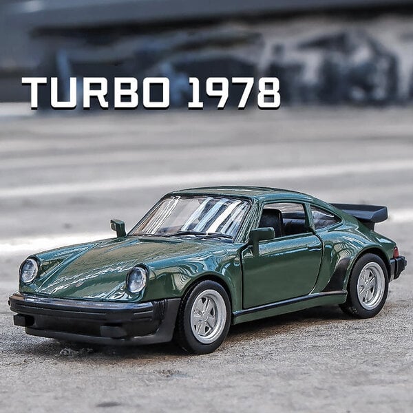 1:36 Quattro 1980 911 Turbo M3 metalliseoksesta leluauton painevalut Super Sport Vehicles -malli lasten syntymäpäivälahjoihin