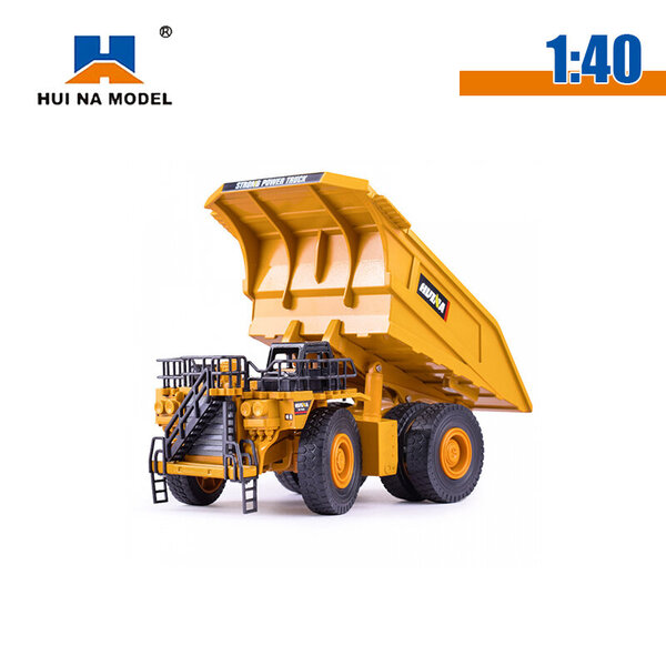 HUINA 1:40 1:50 1:60 Diecast Dump Truck Automalli Seos Simulointi Ajoneuvo Nivellelut Poikien Keräilytarvikkeet