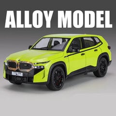 1:24 XM SUV metalliseos Urheiluautomalli Diecast Metal Lelu Auto Ajoneuvot Malli Ääni- ja Valokokoelma hinta ja tiedot | Pienoismallit | hobbyhall.fi