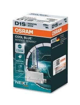 Ksenonlamppu Osram D1S 35W Cool Blue Intense (viileä sininen) hinta ja tiedot | Polttimot | hobbyhall.fi