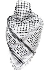 Palestiinahuivi, Keffiyeh, Arafat Hatta, Leveä tupsuilla, Shemagh Keffiyeh Arab Houndstooth100% Y2-dwdz hinta ja tiedot | Pyyhkeet | hobbyhall.fi