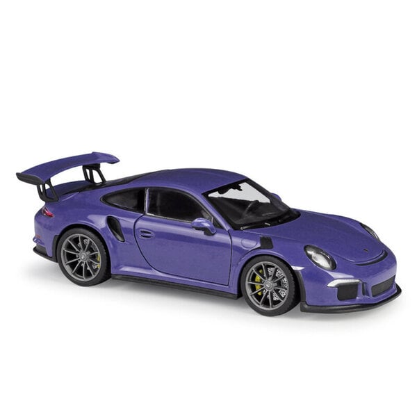 1:24 Scale Diecast Simulator Auto 911 GT3 RS Malli Auto Seos Urheiluauto Metallilelu Kilpa-autolelu lapsille Lahja