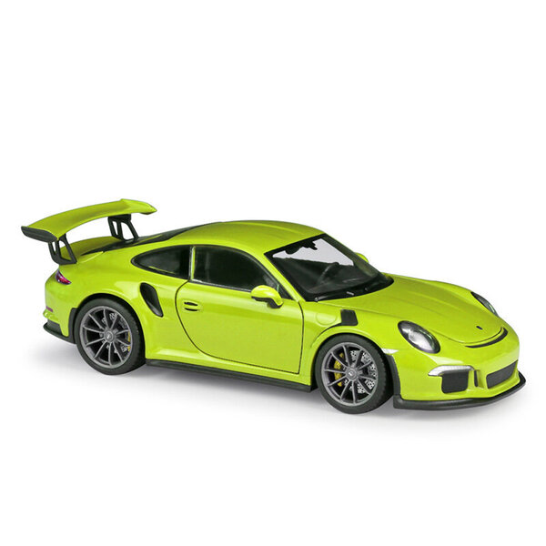 1:24 Scale Diecast Simulator Auto 911 GT3 RS Malli Auto Seos Urheiluauto Metallilelu Kilpa-autolelu lapsille Lahja