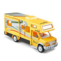 1:28 Diecast Luxury RV vapaa-ajanajoneuvo automalli metalli asuntoauto matkailuauto matkailuauto malli ääni ja valo lasten lelu lahja hinta ja tiedot | Pienoismallit | hobbyhall.fi