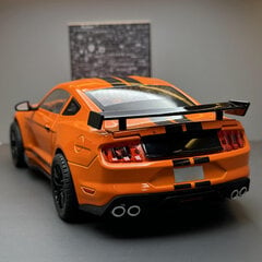 Suuri 1:18 Mustang GT500 Miniatyyrit metalliseos painevalettu ajoneuvomalli Keräilykohteet Äänivalolelut Autolahjat lapsille Pojille hinta ja tiedot | Pienoismallit | hobbyhall.fi