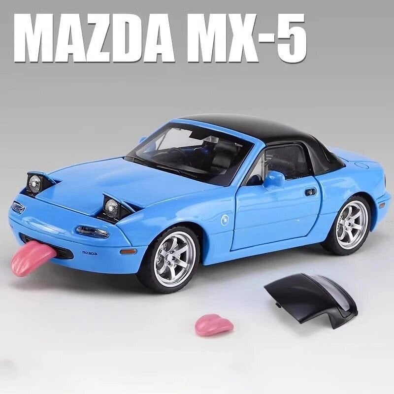 1:32 Mazda MX5 MX-5 hinta ja tiedot | Pienoismallit | hobbyhall.fi