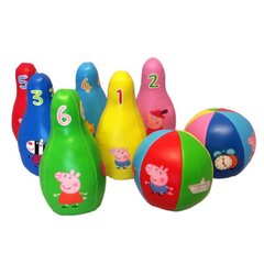 Pipsa Possu Soft Bowling -pehmeä keilapeli hinta ja tiedot | Lautapelit ja älypelit | hobbyhall.fi