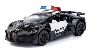 1/32 Poliisiauton metalliseosautolelu metallivalut Supercar-ajoneuvo, valo ja ääni Super Sport -auto lapsille lahjoja hinta ja tiedot | Pienoismallit | hobbyhall.fi