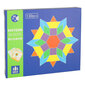 Rakennussarja KidsPro Pattern Blocks, 130 osaa hinta ja tiedot | LEGOT ja rakennuslelut | hobbyhall.fi