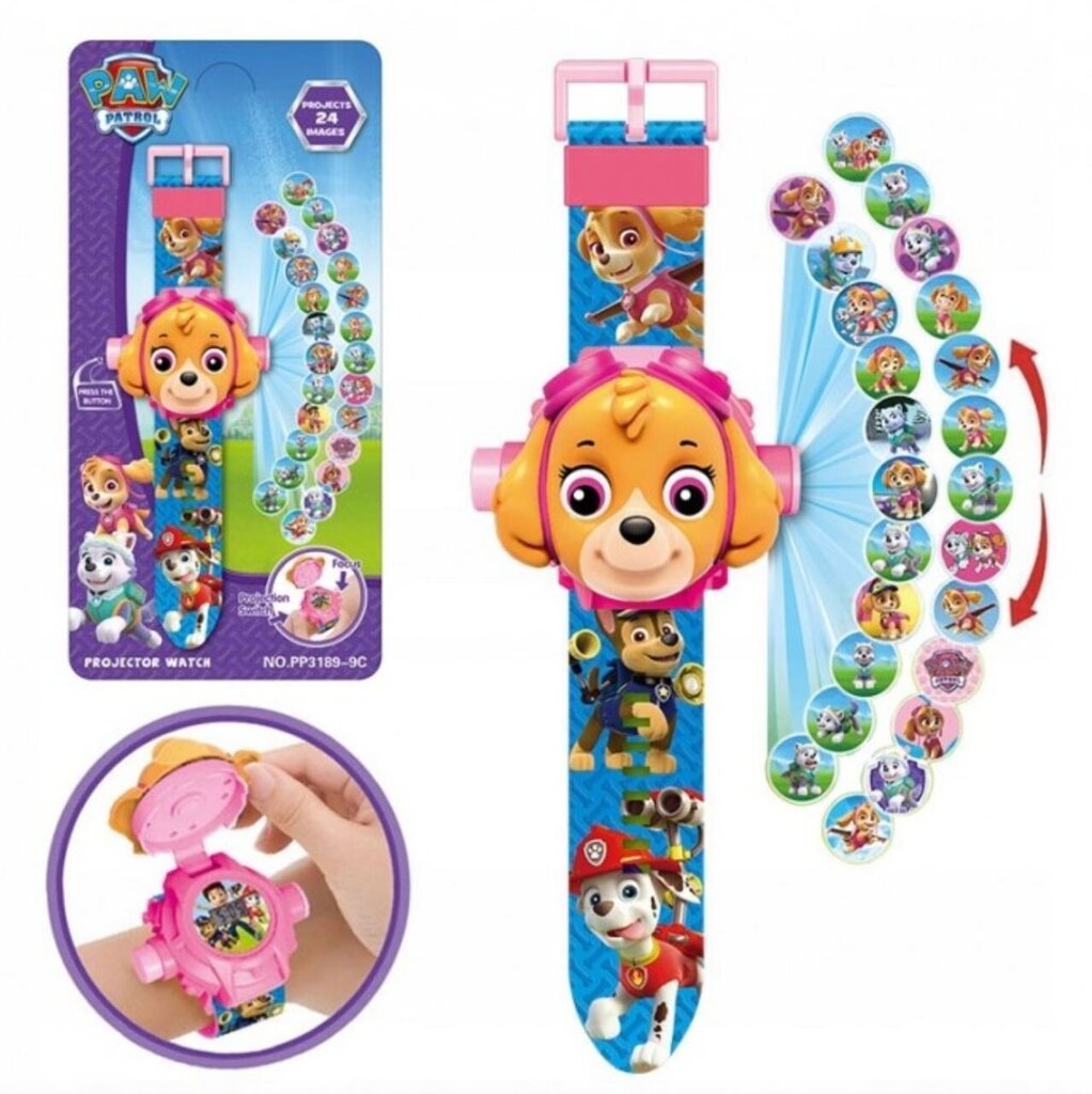 Lapsikello projektorilla Paw Patrol Milando B3 hinta ja tiedot | Lasten asusteet | hobbyhall.fi