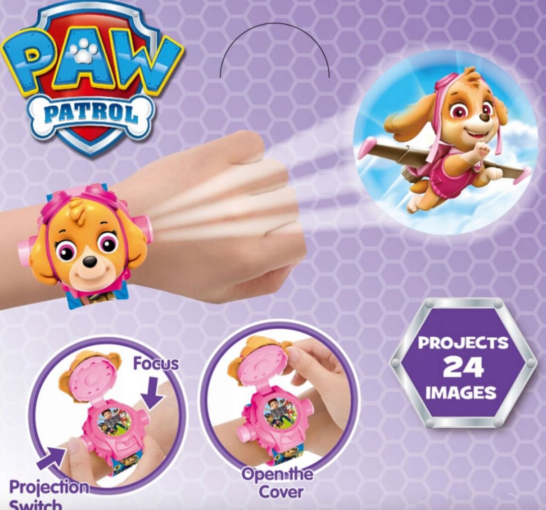 Lapsikello projektorilla Paw Patrol Milando B3 hinta ja tiedot | Lasten asusteet | hobbyhall.fi