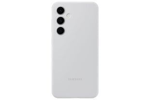 PS721CJE Silikonikotelo Samsung Galaxy S24 FE, Harmaa hinta ja tiedot | Puhelimen kuoret ja kotelot | hobbyhall.fi