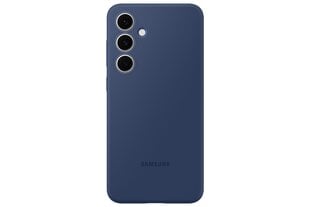 PS721CLE Silikonikotelo Samsung Galaxy S24 FE, Sininen hinta ja tiedot | Puhelimen kuoret ja kotelot | hobbyhall.fi