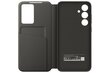 ZS721CBE Smart View Wallet Case Samsung Galaxy S24 FE, Black hinta ja tiedot | Puhelimen kuoret ja kotelot | hobbyhall.fi