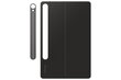 DX725UBE Book Cover Keyboard Samsung Galaxy Tab S9/S9 FE, Black hinta ja tiedot | Tablettien kotelot ja muut tarvikkeet | hobbyhall.fi