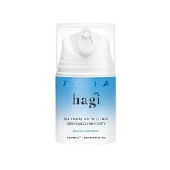 Hagi Aqua Zone Gentle Rice Scrub 50 ml - Hellävarainen kuorinta riisihiukkasia sisältävällä kuorinnalla. hinta ja tiedot | Kasvonaamiot ja silmänalusaamiot | hobbyhall.fi