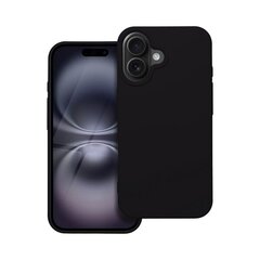 Forcell Silicone, iPhone 16 – Musta hinta ja tiedot | Puhelimen kuoret ja kotelot | hobbyhall.fi