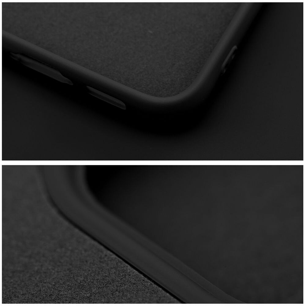 Forcell Silicone, iPhone 16 Pro – Musta hinta ja tiedot | Puhelimen kuoret ja kotelot | hobbyhall.fi