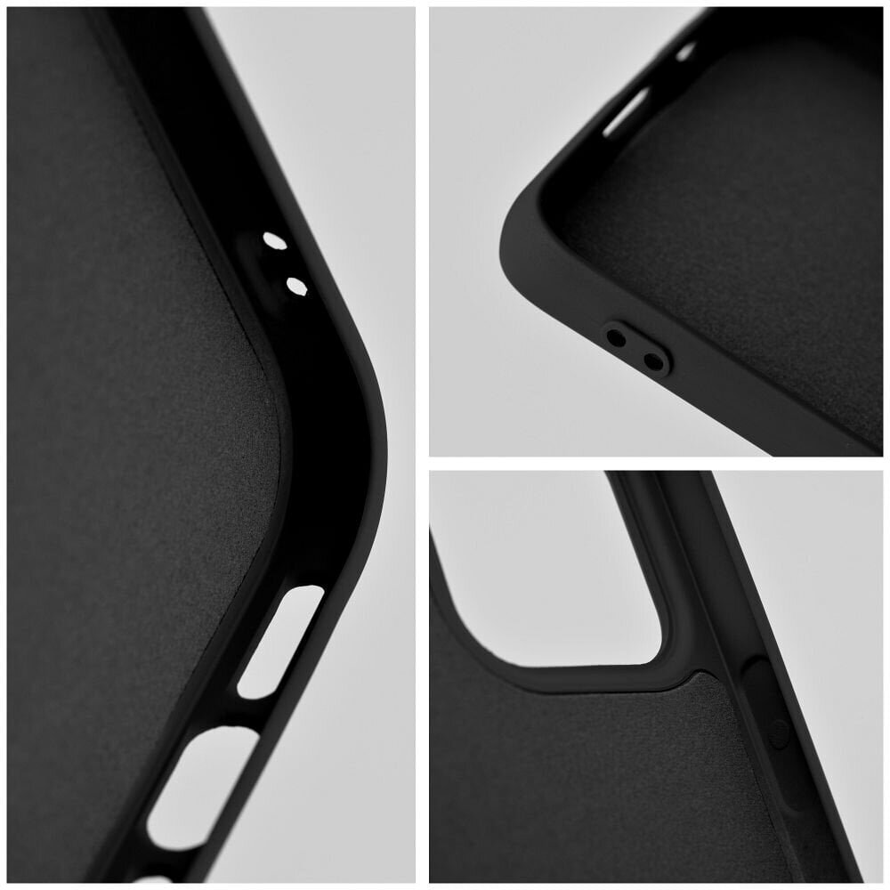 Forcell Silicone, iPhone 16 Plus – Musta hinta ja tiedot | Puhelimen kuoret ja kotelot | hobbyhall.fi