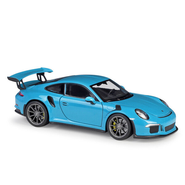 1:24 Scale Diecast Simulator Auto 911 GT3 RS Malli Auto Seos Urheiluauto Metallilelu Kilpa-autolelu lapsille Lahja