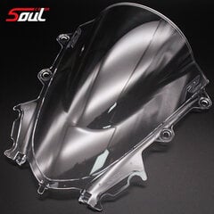 Moottoripyörän tuulilasin tuulilasivisiiri sopii YAMAHA YZF R15 V3.0 R125 R15M2017 2018 2019 2020 2021 Double Bubble hinta ja tiedot | Moottoripyörien lisätarvikkeet | hobbyhall.fi