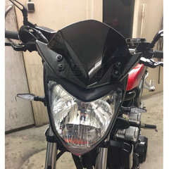 Moottoripyörän tuulilasin tuulilasi vuodelle 2014 2015 2016 2017 2018 Yamaha FZ16 Fi V2.0 FZ 16 FZ-S FZS S 150 musta iridium hinta ja tiedot | Moottoripyörien lisätarvikkeet | hobbyhall.fi