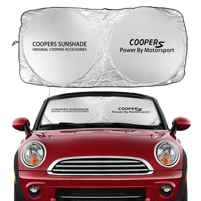 Auton aurinkosuojat Aurinkosuoja Etulasi Mini John Cooper R56 F56 Countryman R60 F60 Clubman R55 Coopers F55 F54 tarvikkeet hinta ja tiedot | Moottoripyörien lisätarvikkeet | hobbyhall.fi