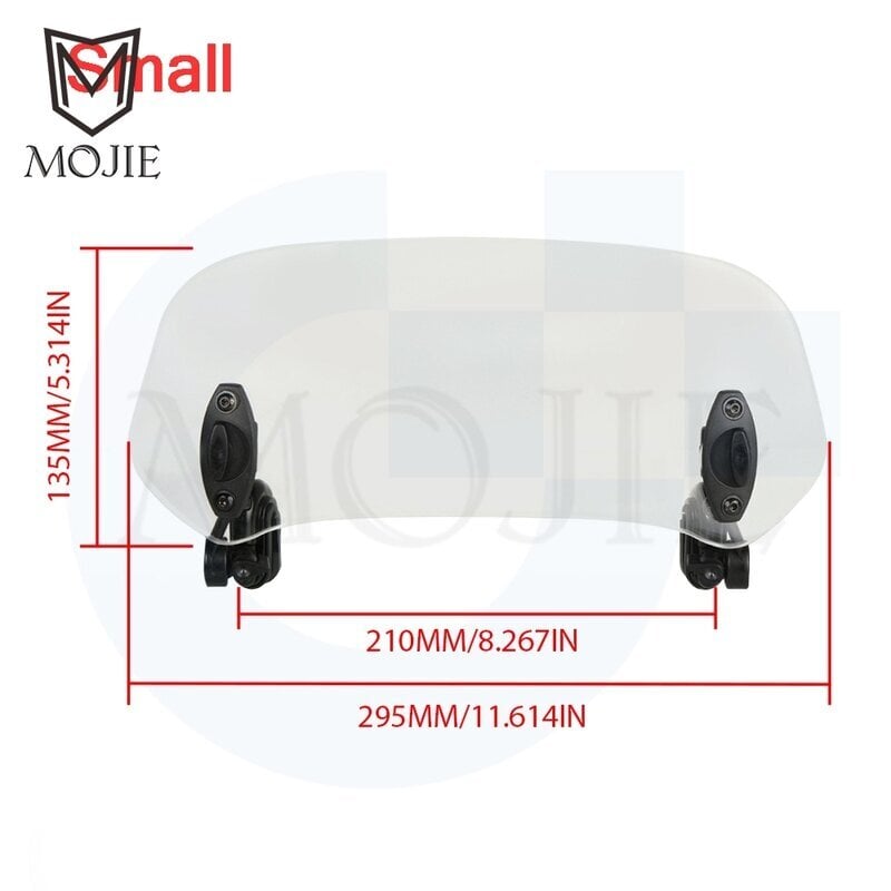 Moottoripyörän tuulilasin jatkospoileri tuulilasin ilmanohjain Honda Silver Wing GT 400 600 ST1300 A STX1300 TRANSALP 600 hinta ja tiedot | Moottoripyörien lisätarvikkeet | hobbyhall.fi