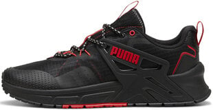 Puma Miesten Juoksukengät Pacer + Trail Black Red 397669 02 397669 02/9.5 hinta ja tiedot | Miesten urheilu- ja vapaa-ajan kengät | hobbyhall.fi