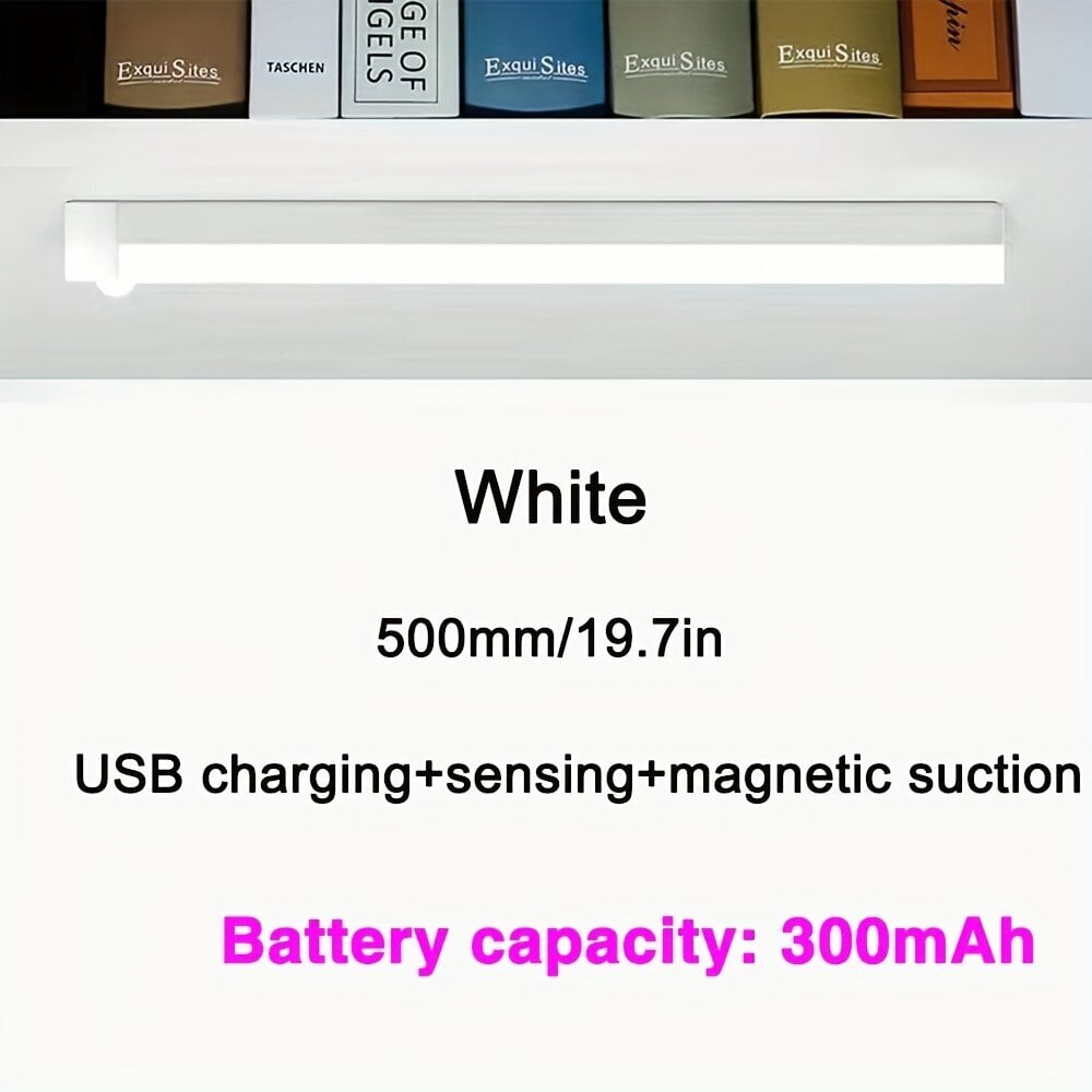 150mAh/200mAh/300mAh LED Liiketunnistin Valo Langaton USB Ladattava Yövalo hinta ja tiedot | Keittiövälineet | hobbyhall.fi