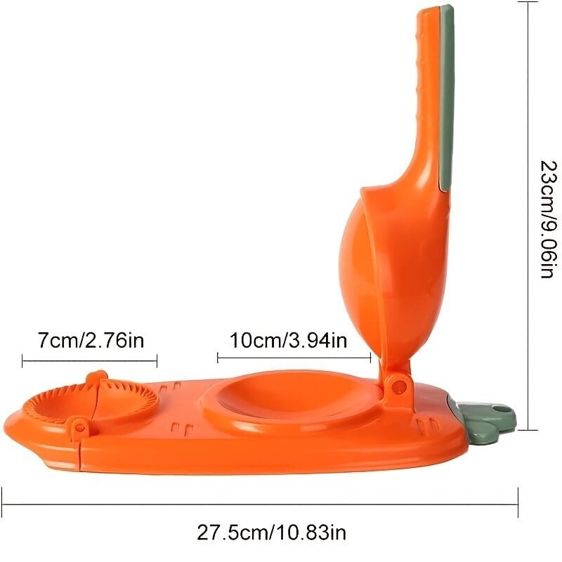 2023 Dumplingkuori DIY-työkalu Uusi Versio 2-in-1. hinta ja tiedot | Keittiövälineet | hobbyhall.fi