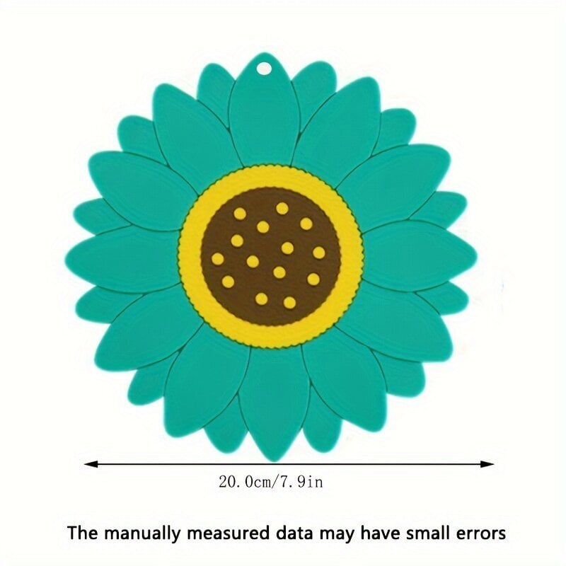 Auringonkukka Eristysalusta Paksu Ruokapöytä PVC Matto. hinta ja tiedot | Keittiövälineet | hobbyhall.fi